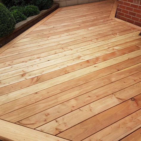 English Larch Smooth Decking Boards 140mm x 27mm | Garden & Patio, Landscaping & Garden Materials, Paving & Decking | eBay! Painted Outdoor Furniture, Decking Options, Decking Ideas, Decking Boards, Types Of Timber, Stone Landscaping, Decking Area, Build Outdoor Kitchen, Hot Tub Garden