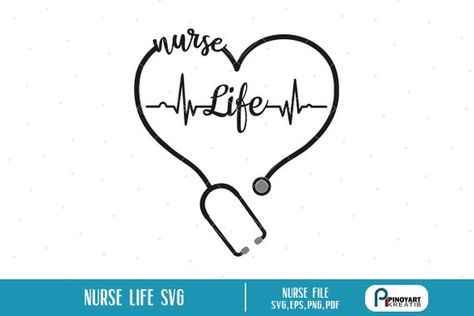 Nursing Images, Sandblasting Ideas, Nurse Clip Art, Nurse Cookies, Nursing Svg, Nurse Life Svg, Nurse Tattoo, Nursing Life, Health Workers