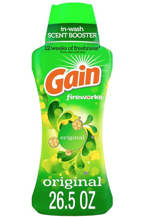 The only scent of laundry detergent I like is Gain Original. Been going strong for 10+ years! These Gain Fireworks add an extra boost, making everything smell better. Gain Fireworks, Laundry Scent Booster, Laundry Scent Boosters, Laundry Scents, Scent Booster, Household Products, Laundry Detergent, Fabric Softener, Smell Good