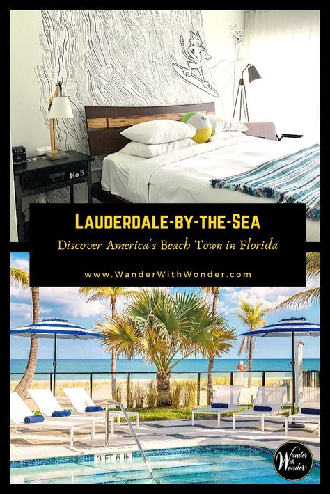 Lauderdale-by-the-Sea offers miles of white sand beaches, an old-school fishing pier, and an easy ambiance. A visit to Lauderdale-by-the-Sea, also known as America's beach town, will have you calculating how to extend your stay. #Florida #BeachVacation #beach #Lauderdale #DiscoverLBTS #beachfront Fort Lauderdale By The Sea, Lauderdale By The Sea, Beach Vacation Packing List, Luxury Resort Hotels, White Sand Beaches, North America Travel Destinations, Florida Destinations, Best Ski Resorts, Fishing Pier