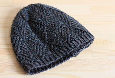 Sitka Spruce Hat – DK weight pattern hack – tin can knits Girls Hat Pattern, Tin Can Knits, Beanie Knitting Patterns Free, Knit Beanie Pattern, Knitting Help, Knit Hat For Men, Knitting Patterns Free Hats, Pattern Hack, Sitka Spruce