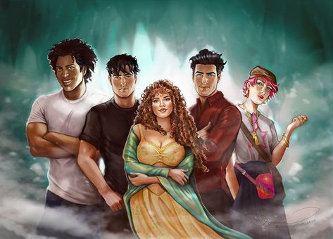 Micheline Ryckman 🇨🇦 She/Her on Instagram: “From left: Flint, Jaxon, Grace, Hudson, and Macy. 😁 I’m so so soooo excited to finally share this painting that @tracywolffbooks…” Grace And Hudson, Crave Series, Grace Art, Witch Books, Famous Books, Fan Book, Book Show, Book Fandoms, Book Characters