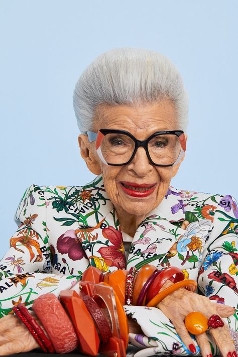 Iris apfel young