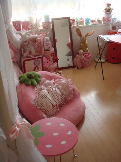 Rooms Decoration, Kawaii Room Ideas, Kawaii Bedroom, Otaku Room, Pastel Room, Ideas Hogar, Room Deco, Cute Bedroom Decor, Cute Room Ideas