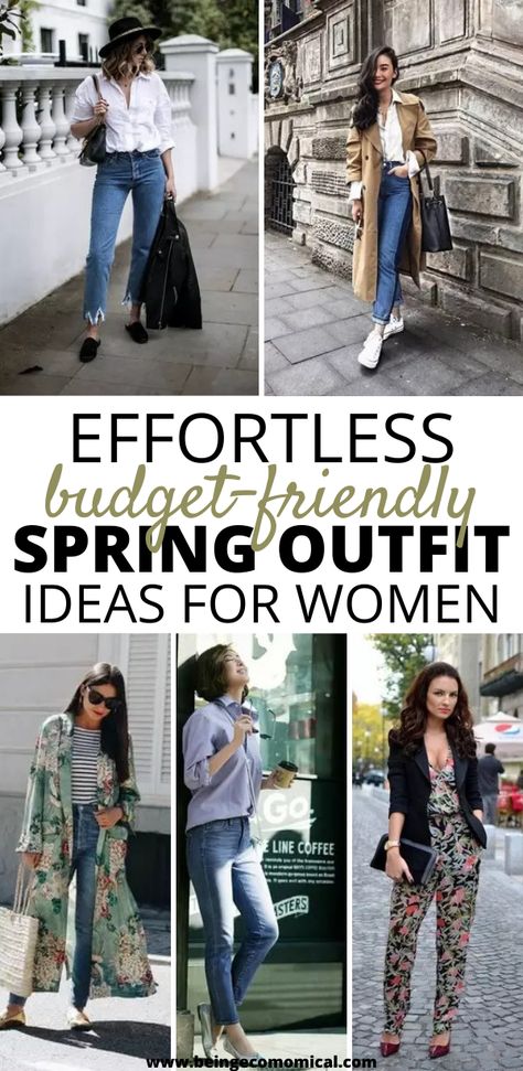 these are the bes teffortless spring outfit ideas for women in 2021 Spring Outfits 2023 Trends, Outfits 2023 Trends, Effortless Spring Outfit, Spring Outfits Aesthetic, Spring Outfits Ideas, Outfits Aesthetic Summer, Aesthetic Summer Outfits, Korean Summer Outfits, Spring Trends Outfits