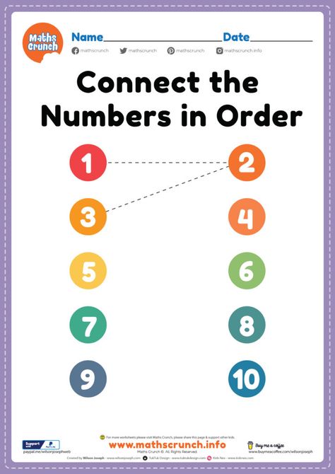 Join the Numbers 1 to 10 for Preschool - Free Printable PDF Number Printables 1-20, Number Matching Printable Free 1-10, Free Printable Numbers 1-20 Preschool, Identify Numbers 1-10, Activities For Kindergarten Children, Pre K Math Worksheets, Tracing Numbers 11-20 Free Printable, Learning Numbers Preschool, Math Practice Worksheets