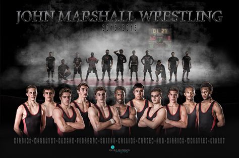 Awesome wrestling montage by Nicole Mathison Photography Wrestling Team Pictures, Wrestling Team Photos, Wrestling Images, Wrestling Poses, Wrestling Photography, Wrestling Banquet, Team Poster Ideas, Wrestling Senior Pictures, Sports Team Photography