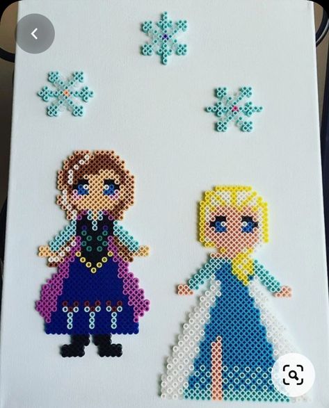 Frozen Hama, Beads Quilt, Bead Mosaic, Christmas Perler Beads, Hamma Beads Ideas, Easy Perler Bead Patterns, Hama Beads Design, Hama Beads Patterns, Last Words