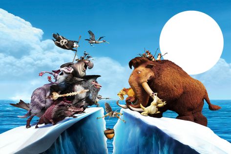 Ice Age Movie, Ice Age Village, Ice Age 5, Ice Age 4, Ice Age Movies, New Animation Movies, Continental Drift, Blue Sky Studios, Film Trailer