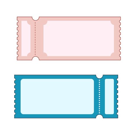 Modèles D'étiquette De Billet De Coupon ... | Premium Vector #Freepik #vector #carte-embarquement #billet-tombola #billet-voyage #billet-avion Blank Coupon Template, Template Tiket, Ticket Png, Blank Ticket Template, Raffle Ticket Template Free, Ticket Ideas, Movie Ticket, Raffle Ticket, Coupon Template