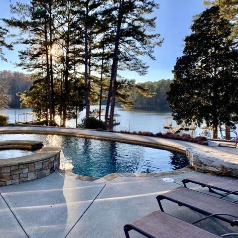 Lake House Backyard, Lake House Rentals, Lake Lanier, Large Hallway, Lake Living, Summer Lake, Internet Tv, Lake Cabins, Dream Beach