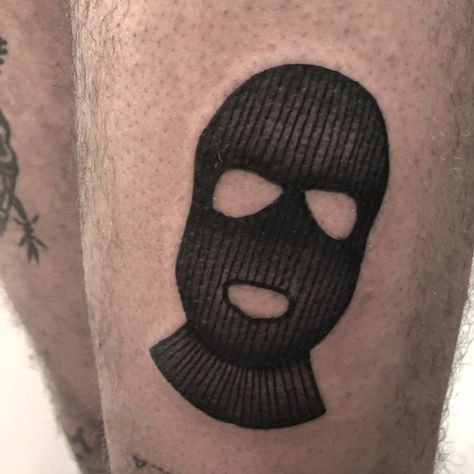 Ski Mask Drawing, Ski Mask Tattoo, Mask Drawing, Mask Tattoo, Avengers Wallpaper, Tattoo Cover-up, Face Tattoo, Cover Up Tattoos, Ski Mask