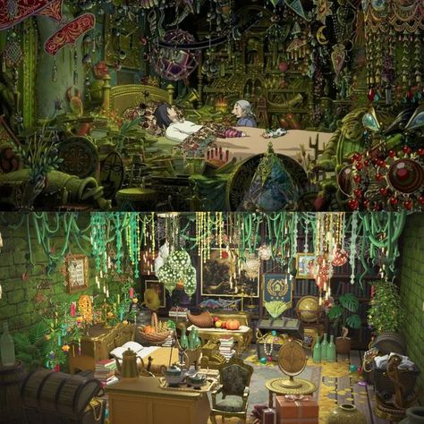 Surreal Architecture, Castle Rooms, 하울의 움직이는 성, Howl And Sophie, Arte Do Kawaii, Animal Crossing Wild World, Castle House, New Animal Crossing, Top Ideas