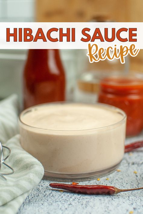 Experience restaurant-quality sauce with this homemade hibachi sauce recipe, which harmoniously blends creaminess and satisfying tanginess. #hibachisaucerecipe #hibachi #yumyumsauce #hibachisauce #dippingsauce White Sauce Hibachi, White Sauce Recipe Hibachi, Hibachi Sauce Recipe, Homemade Hibachi, Experience Restaurant, Hibachi Sauce, Diablo Sauce, Homemade Bbq Sauce Recipe, White Sauce Recipes