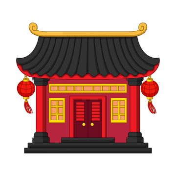 Ninjago Torte, Chinese Castle, Chairil Anwar, Panda For Kids, Ephemera Ideas, Chinese Background, School Board Decoration, China Culture, House Clipart