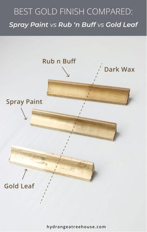 Gold Paint On Wood, Best Gold Leaf Paint, Best Gold Paint For Furniture, Best Gold Spray Paint For Hardware, Gold Paint For Furniture, Best Gold Spray Paint For Metal, Brushed Gold Spray Paint, Faux Brass Finish How To Paint, Gold Paint For Wood