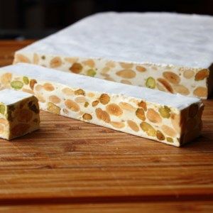 Torrone (Italian Nut and Nougat Confection) Recipe and Video Torrone Recipe, Nougat Candy, Nougat Recipe, Kolaci I Torte, Food Wishes, Christmas Candy Recipes, Italian Cookies, Homemade Candies, Baking Cake