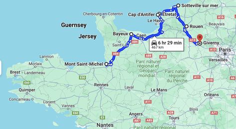 Normandy Road Trip: Perfect 5-Day Itinerary Farm Village, English Channel, Town Names, Bus Tickets, Trip Itinerary, Road Trip Itinerary, Car Hire, Interesting Articles, Love At First Sight