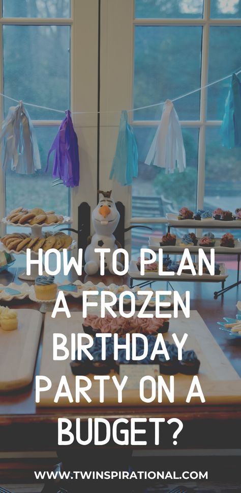 How to plan a Frozen birthday party on a budget? If you are looking for Frozen birthday party ideas, then you’ve come to the right place. Our niece requested a Frozen themed birthday party, featuring her current favorite princesses, Anna and Elsa. We planned an enchanting Royal Ball, fit for our little princess. This DIY Frozen party includes Frozen party snacks, Frozen party food, Frozen DIY cupcakes, Frozen DIY decorations and more. #frozen #disneyprincess Simple Frozen Party Decorations, Frozen Birthday Party On A Budget, Princess Elsa Birthday Decorations, Food Ideas For Frozen Birthday Party, Frozen Birthday Party Diy Decorations, Subtle Frozen Birthday Party, Frozen Birthday Party Decorations Ideas At Home, Frozen Birthday Party At Home, Elsa Party Games