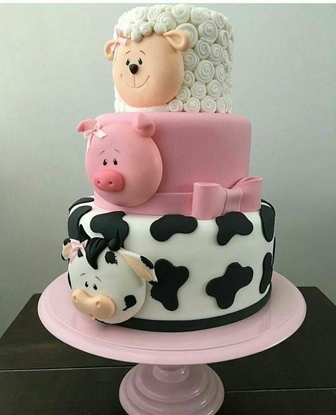 Farm Animal Cakes, Farm Cake, Animal Cakes, Animal Cake, Novelty Cakes, Occasion Cakes, Birthday Cake Kids, Fondant Cakes, Cake Creations