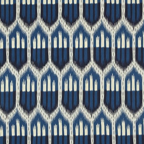 Schumacher - BUKHARA IKAT Schumacher Pillows, Italy Country, Ikat Pillow Covers, Schumacher Fabric, Indigo Fabric, Ikat Pillows, Ikat Fabric, How To Make Pillows, Home Decor Fabric