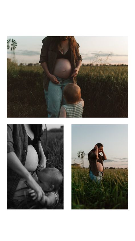 Maternity photoshoot in wheat field by Prairie Photography, on-farm in regional Australia. Black and white portrait, maternity photoshoot, new mom, mom to be, maternity style, family photos, nostalgic lifestyle photos, documentary photography, motherhood moments, motherhood, pregnancy photos, pregnancy style, summer outdoor photos, baby bump Documentary Maternity Photography, Pregnancy Style Summer, Prairie Photography, Family Maternity Photos, Pregnancy Style, Black And White Portrait, Lifestyle Photos, Wheat Field, White Portrait