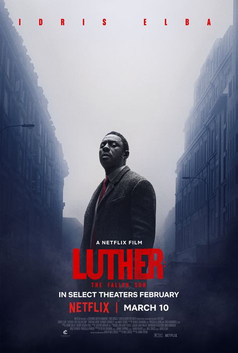 Idris Elba Luther, Luther The Fallen Sun, Luther Series, John Luther, Vincent Regan, Netflix Original Movies, Film Netflix, By Any Means Necessary, Idris Elba