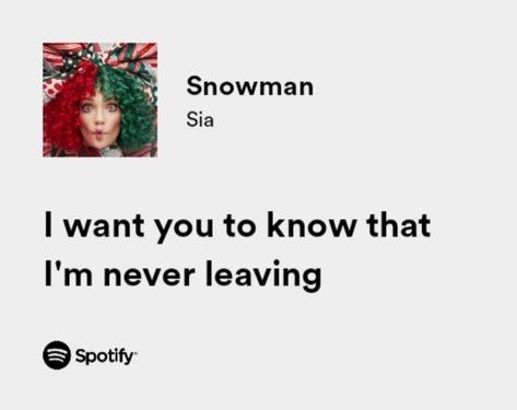 Sia Lyrics, Sia Songs, Snowman Songs, Cute Friend Poses, Chill Songs, Christmas Lyrics, Song Words, Meaningful Lyrics, Love Pain