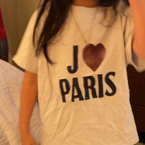 brandy melville paris Paris Dream, Paris Shirt, Paris Vibes, Love Paris, Parisian Life, My Shirt, Living In Paris, Oui Oui, Parisian Chic