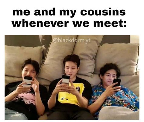 Funny Cousin Memes Hilarious, Cousins Meme Funny, Cousin Ideas Fun, Cousin Memes Humor, Cousin Jokes, Sibling Relatable, Siblings Relatable, Cousins Funny, Sibling Memes