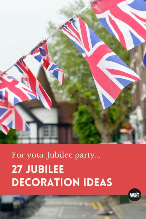 Jubilee Decorations, Unique Decor Ideas, Jubilee Party, Table Setting Design, British Desserts, Best In Show, Platinum Jubilee, Street Party, Bank Holiday Weekend