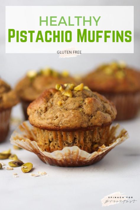 Pistachio Muffins Recipe, Homemade Muffins Recipe, Pistachio Muffins, Jello Cake, Healthy Zucchini, Homemade Muffins, Healthy Recipes On A Budget, Gluten Free Muffins, Muffin Recipe