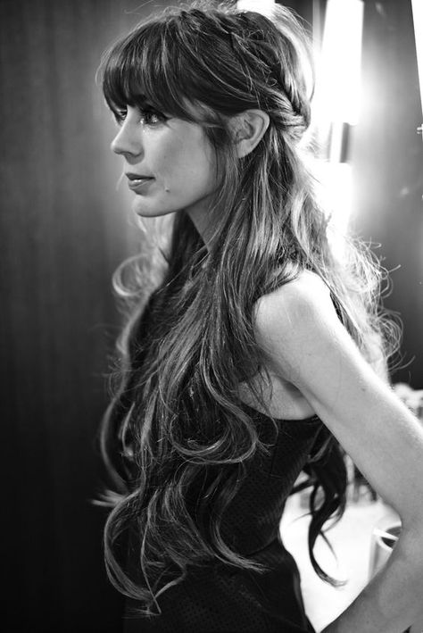 Revitalize Your Long Hair with Bangs Fishtail Braid, Long Hair With Bangs, Long Hairstyles, Hair Envy, Grunge Hair, Hair Dos, Gorgeous Hair, Trendy Hairstyles, Hair Day