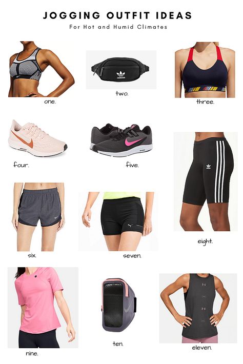 Jogging Attire, Jogging Outfit Running, Outfit Running, Outfit Ideas For School, Proper Attire, Jogging Outfit, Hot And Humid, Nike Sports Bra, Cycling Shorts