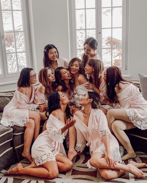 Melissa Celestine Koh on Instagram: “Bride Squad 💖👑— each and every single one of us bursting with so much love and joy for our bride queen 👸🏻 @jessicacindy_life ✨…” Batchlorette Party, Bridal Shower Pictures, Shower Pictures, Bridal Squad, Bride Squad, Party Photo, So Much Love, Party Photos, Weeding