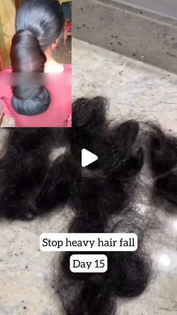 Pooja Singh on Instagram: "Stop heavy hair fall 15 days...  #reelsinstagram #instagramreels #viral #trending #haircare #homeremedies #naturalremedy" Severe Hair Fall Remedies, Best Hair Fall Solution, Hair Fall Control Remedies Home, How To Stop Hair Fall, How To Control Hair Fall, Stop Hairfall Immediately, Hair Lossing Tips, Fire Desserts, Hair Fall Remedy Home