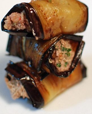 Eggplant Rolls Filled With Beef Tartare: The Israel Forever Foundation Walnut Candy, Georgian Recipes, Keto Eggplant, Georgian Kitchen, Eggplant Rolls, Armenian Food, Georgian Cuisine, Georgian Food, Stuffed Eggplant