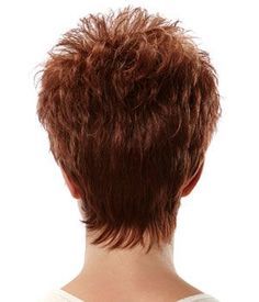 Image result for short spikey hairstyles for women over 40-50 Short Hair Necklines, Pixie Haircut Neckline, Back Of Pixie Haircut, Back Of Pixie Haircut Neckline, Short Shaggy Hair, Spikey Short Hair, Short Spiky Haircuts, Short Hair Back, Short Spiky Hairstyles