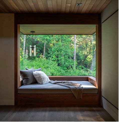 Cozy Window Seat, Soft Living, Window Seat Design, Cozy Ideas, Window Seats, Garden Design Ideas, Willamette Valley, Inviting Home, Step Inside