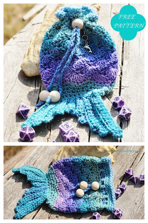 8 Mermaid Tail Bag Crochet Patterns – FREE Crochet Mermaid Accessories, Crochet Mermaid Purse, Bag Crochet Patterns Free, Siren Crochet, Crochet Mermaid Tail Pattern Free, Mermaid Crochet Pattern Free, Mermaid Tail Pattern, Mermaid Crochet Pattern, Mermaid Crochet