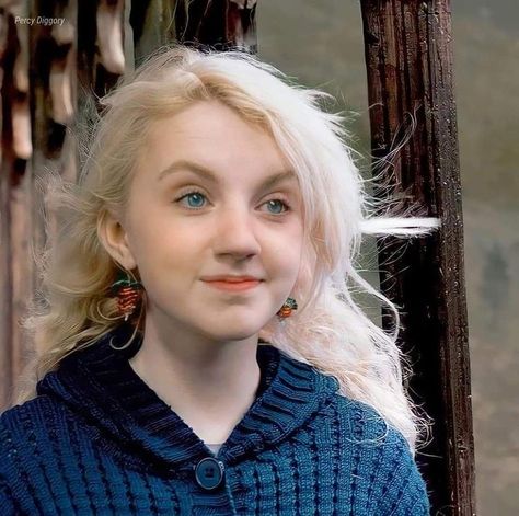 Luna Lovegood, Harry Potter, Wattpad, Blonde, Hair, Blue