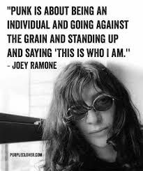 Punk Rock Quotes, Punk Quotes, Punk Subculture, Rock Quotes, Joey Ramone, Punk Culture, Against The Grain, Punk Aesthetic, Hang In There