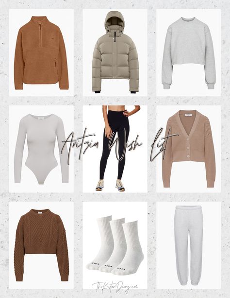 What I'm loving at @aritzia right now! #aritiza #whatiwant #aritziastyle #style #fashion #fashionblog #styleblog #outfitinspo #ootd #theKristenDiary #blogger Aritzia Staples, Aritzia Must Haves, Aritzia Aesthetic, Aritzia Outfit, Aritzia Style, Sport Women, 2024 Vision, What I Want, Clothing Ideas