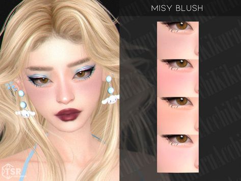 The Sims Resource - Misy Blush The Sims Resource, Sims Resource, Featured Artist, The Sims, Sims 4, Face Paint, Looks Great, Blush, Makeup