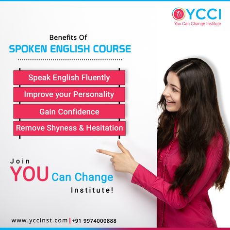 Facing trouble while communicating in English? Join YCCI for spoken English classes and strengthen your English communication skills.  http://www.yccinst.com/english-speaking-classes.html  #YCCI #SpokenEnglishClasses #SpokenEnglishInstitute #Ahmedabad Online English Speaking Course, Dj Ideas, English Communication, English Speaking Course, English Communication Skills, Ram Navmi, China Language, Education Poster Design, Learn English Speaking