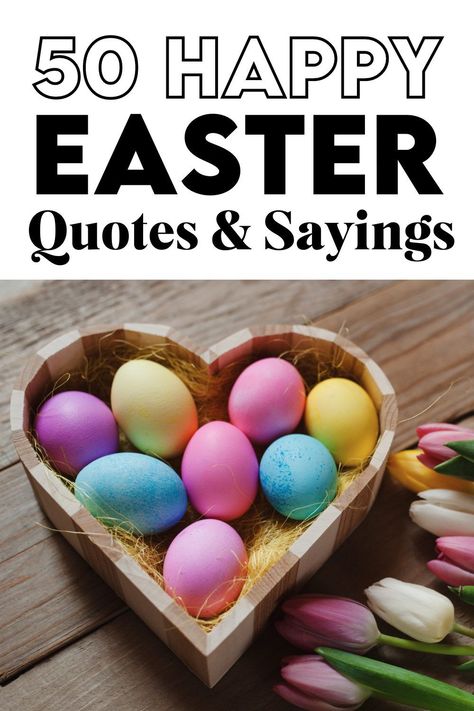 50 Easter Quotes & Sayings Easter Bunny Quotes, Easter Sayings For Cards, Easter Sayings Quotes, Easter Sunday Quotes, Funny Easter Sayings, Easter Christian Quotes, Funny Easter Quotes, Cute Easter Quotes, Easter Quotes Inspirational