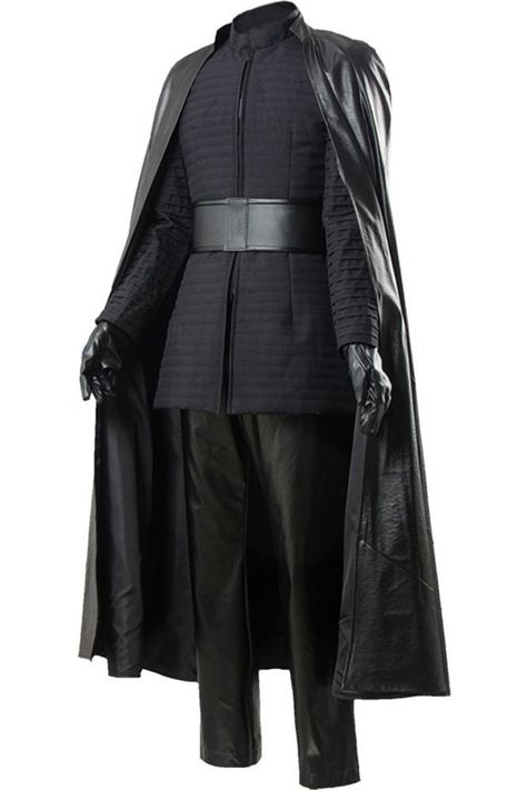 CosplaySky Star Wars 8 The Last Jedi Kylo Ren Costume Halloween Outfit XXLarge ** Details could be located by clicking on the image. (This is an affiliate link). #halloweencostumesformen Hoodie Jacket Outfit, Kylo Ren Costume, Mens Cosplay, Kylo Ren Costumes, Cosplay Costumes For Men, Jedi Costume, Tunic Outfit, Halloween Costume Suit, Star Wars Fashion