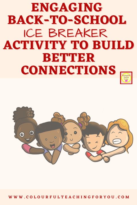 How to build strong connections with ice breakers for kids, middle schoolers and high school students. Getting to know you activities for students to build better connections and engage students. https://www.colourfulteachingforyou.com/build-connections#icebreakers #activities #backtoschool #buildingconnections #teambuilding #activitybuilding #teachers #teachingtips Ice Breakers For Kids, Ice Breaker Games For Kids, Back To School Funny, Get To Know You Activities, Emotional Growth, Activities For Students, Student Government, Icebreaker Activities, Teachers Pay Teachers Seller