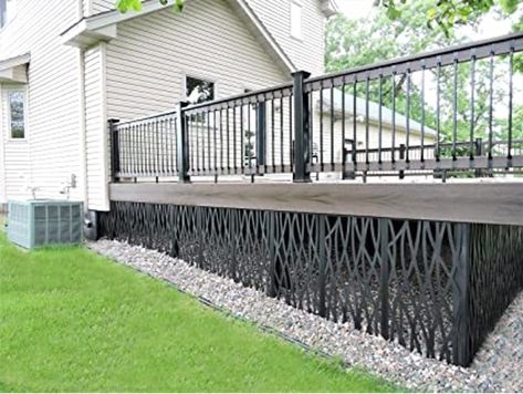 Lattice Deck, Patio Plan, House Skirting, Deck Skirting, Modern Deck, Patio Deck Designs, Under Decks, Deck Designs Backyard, Trex Deck