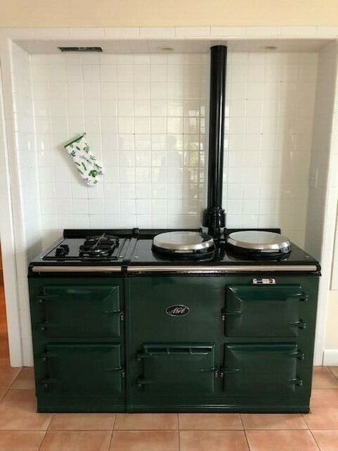 AGA Stove | eBay Aga Stove Kitchen, Green Aga, Aga Oven, Aga Kitchen, Aga Range Cooker, Aga Stove, Aga Range, Cast Iron Oven, Aga Cooker